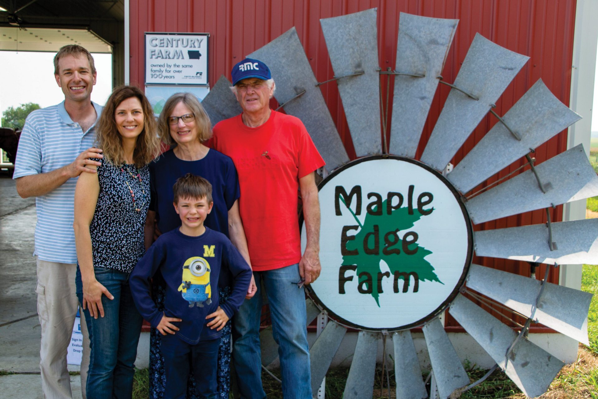 Jon Bakehouse and family