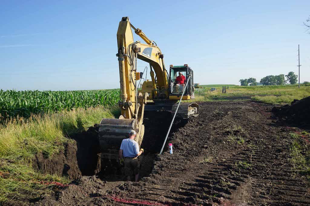 Saturated buffer install